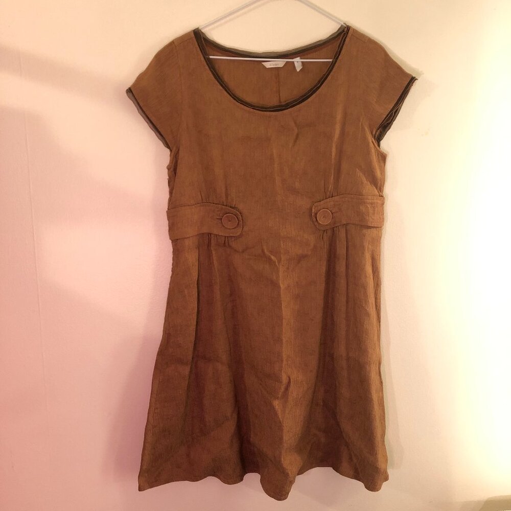 Kleen Silk and Linen Dress Size Small